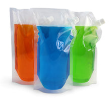 Load image into Gallery viewer, Spouted Stand Up Pouch 5.5" x 9" x 3" | Clear 500pcs