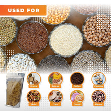 Load image into Gallery viewer, Stand Up Pouch 6" x 9.5" x 3.25" | Clear Front/Silver Foil Back 1,000pcs