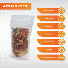 Load image into Gallery viewer, Stand Up Pouch 6" x 9.5" x 3.25" | Clear Film 1,000pcs