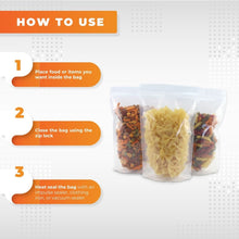 Load image into Gallery viewer, Stand Up Pouch 6" x 9.5" x 3.25" | Clear Film 1,000pcs