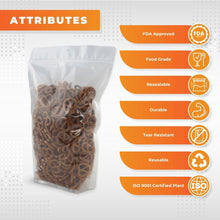 Load image into Gallery viewer, Stand Up Pouch 9.25" x 14" x 4" | All Clear Film 500pcs