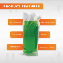 Load image into Gallery viewer, Spouted Stand Up Pouch 5.5" x 9" x 3" | Clear 500pcs