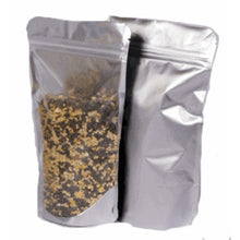 Load image into Gallery viewer, Stand Up Pouch 4" x 6.5" x 2.5" | Clear Front/Silver Foil Back 1,000pcs