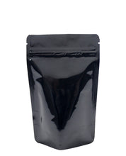 Load image into Gallery viewer, Stand Up Pouch 4" x 6.5" x 2.5" | All Black Foil 1,000pcs