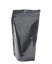 Load image into Gallery viewer, Stand Up Pouch 5" x 8" x 3" | All Black Foil 1,000pcs