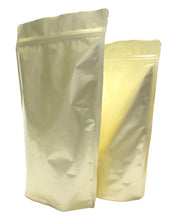 Load image into Gallery viewer, Stand Up Pouch 7" x 11" x 3.5" | All Gold Foil 1,000pcs