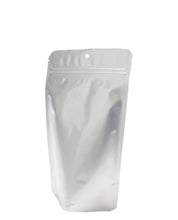 Load image into Gallery viewer, Stand Up Pouch 4" x 6.5" x 2.5" All Silver With Hang Hole - 1,000pcs