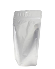 Load image into Gallery viewer, Stand Up Pouch 5" x 8" x 3" | All Silver with Hang Hole 1,000pcs