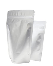Load image into Gallery viewer, Stand Up Pouch 5" x 8" x 3" | All Silver Foil 1,000pcs