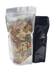 Load image into Gallery viewer, Stand Up Pouch 6" x 9.5" x 3.25" | Clear Front/Black Foil Back 1,000pcs