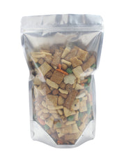 Load image into Gallery viewer, Stand Up Pouch 6" x 9.5" x 3.25" | Clear Front/Black Foil Back 1,000pcs