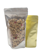 Load image into Gallery viewer, Stand Up Pouch 5" x 8" x 3" | Clear Front/Gold Foil Back 1,000pcs