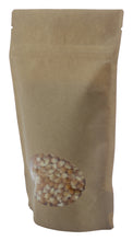Load image into Gallery viewer, Stand Up Pouch Kraft 4oz - 5.125" x 8.125" x 3" with Window 1,000pcs