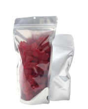 Load image into Gallery viewer, Stand Up Pouch 5" x 8" x 3" | Clear Front/Silver Back with Hang Hole 1,000pcs